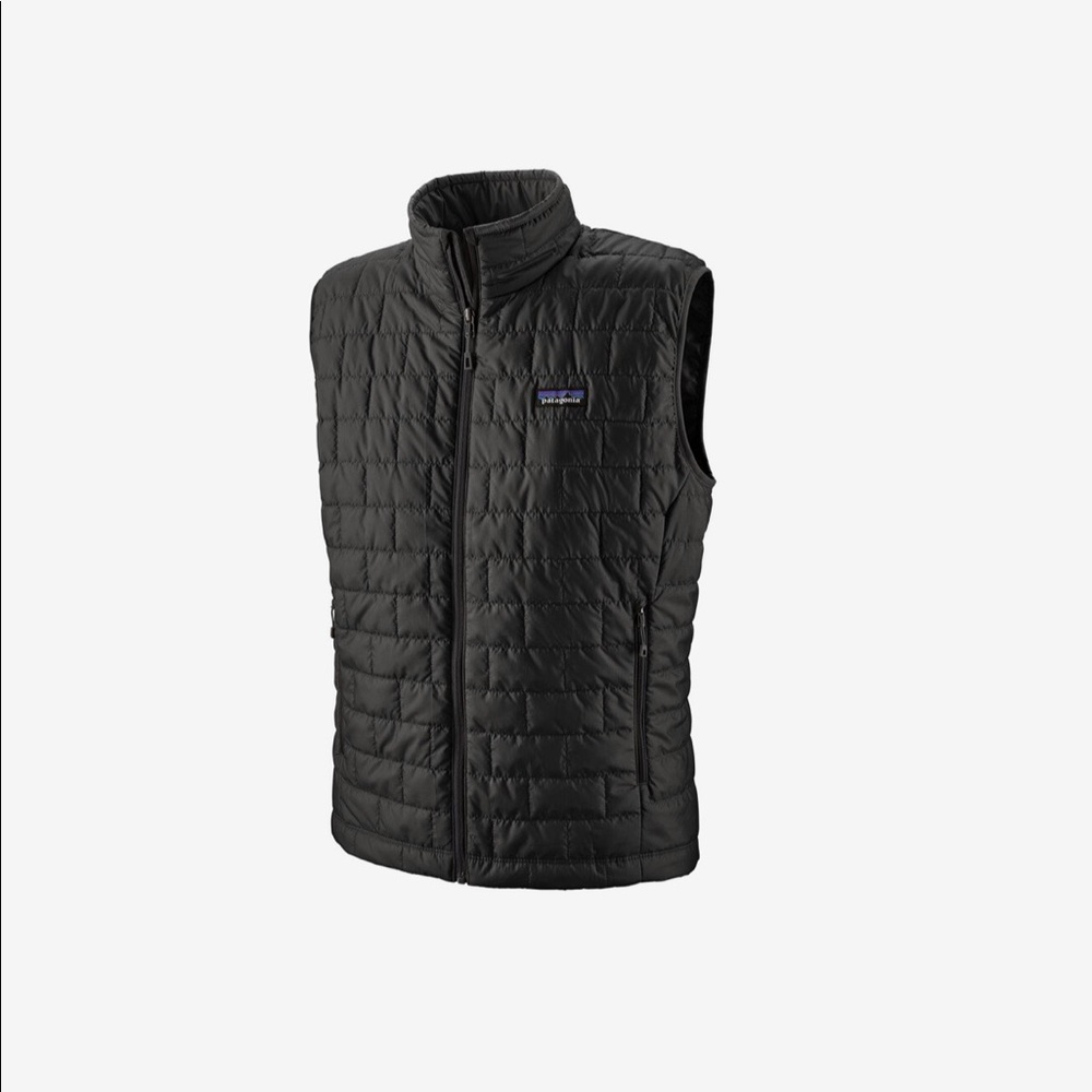 Men’s Patagonia Black Nano Puff Vest - XL